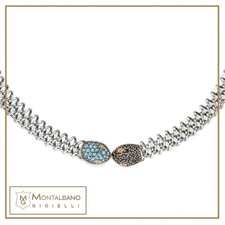 Medievale serpente collana | Gioielli De Nobili